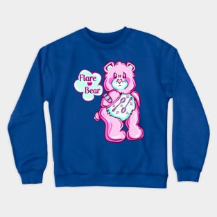 pink spoonie care bear Crewneck Sweatshirt